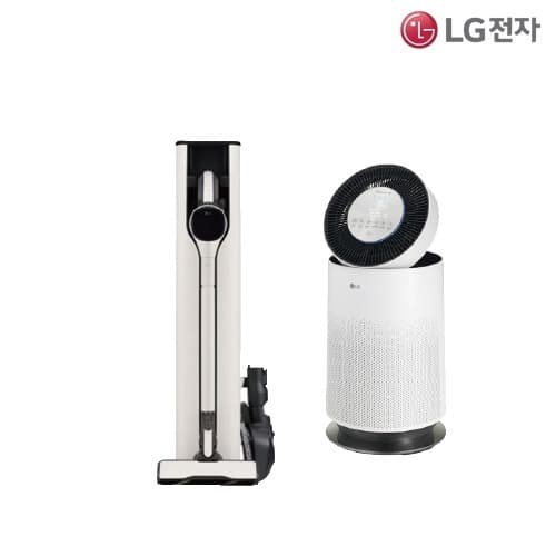 LG 오브제 청소기 + 공기청정기