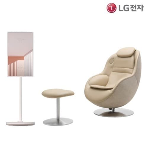 LG 오브제 안마의자(아르테) + LG 27인치 스탠바이미 TV